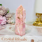Pink Peruvian Rhodonite Tower 10cm