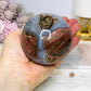 Large Football Agate Sphere On Stand 662g
