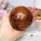 Large Football Agate Sphere On Stand 662g