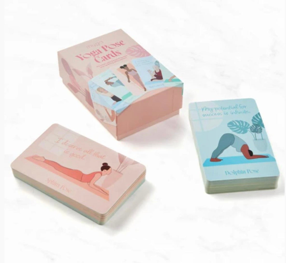 Yoga Pose Affirmation Cards