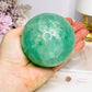 Green Fluorite Sphere On Stand 768g