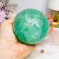 Green Fluorite Sphere On Stand 768g