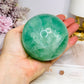Green Fluorite Sphere On Stand 768g