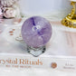 Amethyst Sphere on Stand 175g
