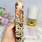 Large Money Agate Tower 20cm