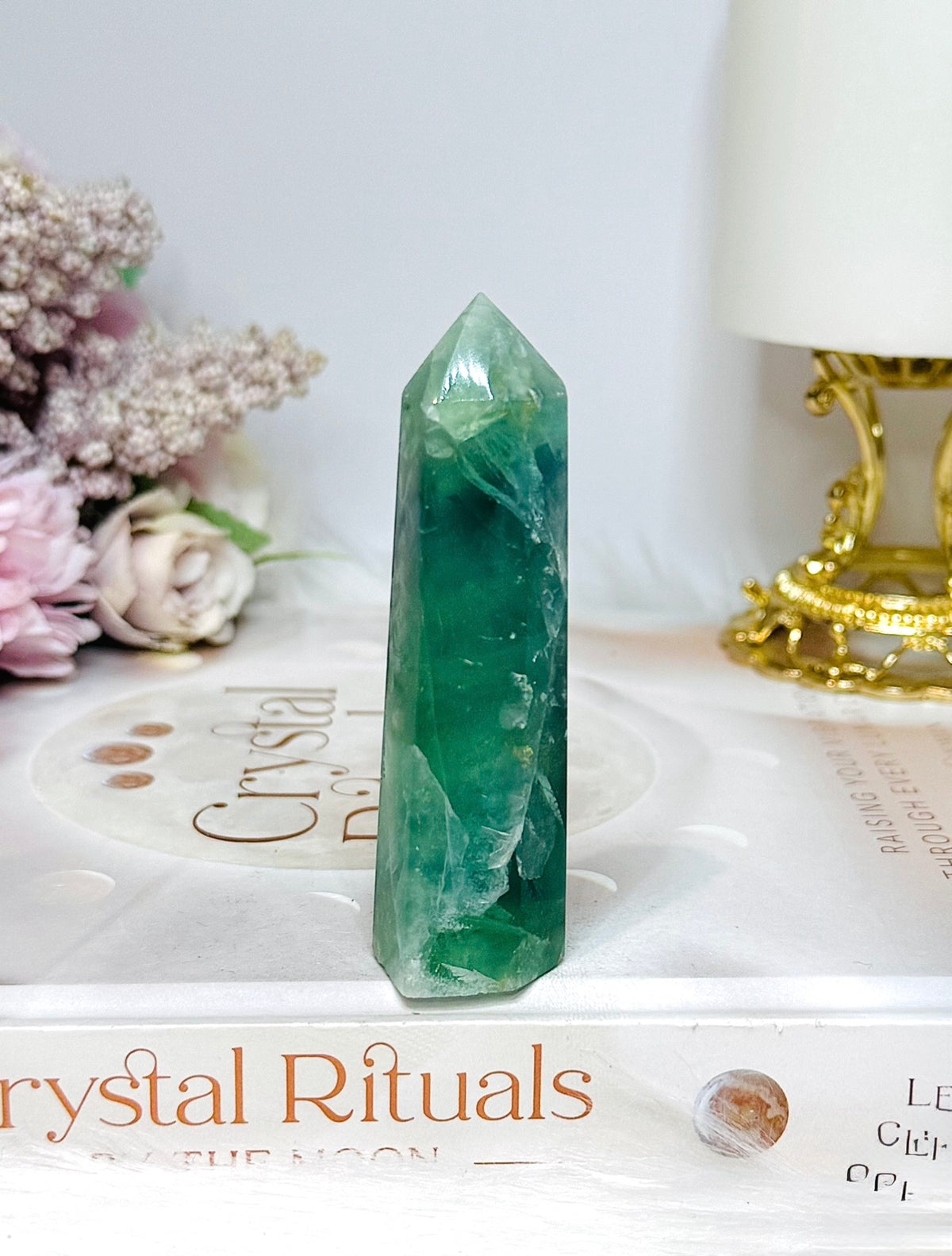 Green Fluorite Tower 8cm