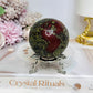 Dragons Blood Sphere On Stand 304g