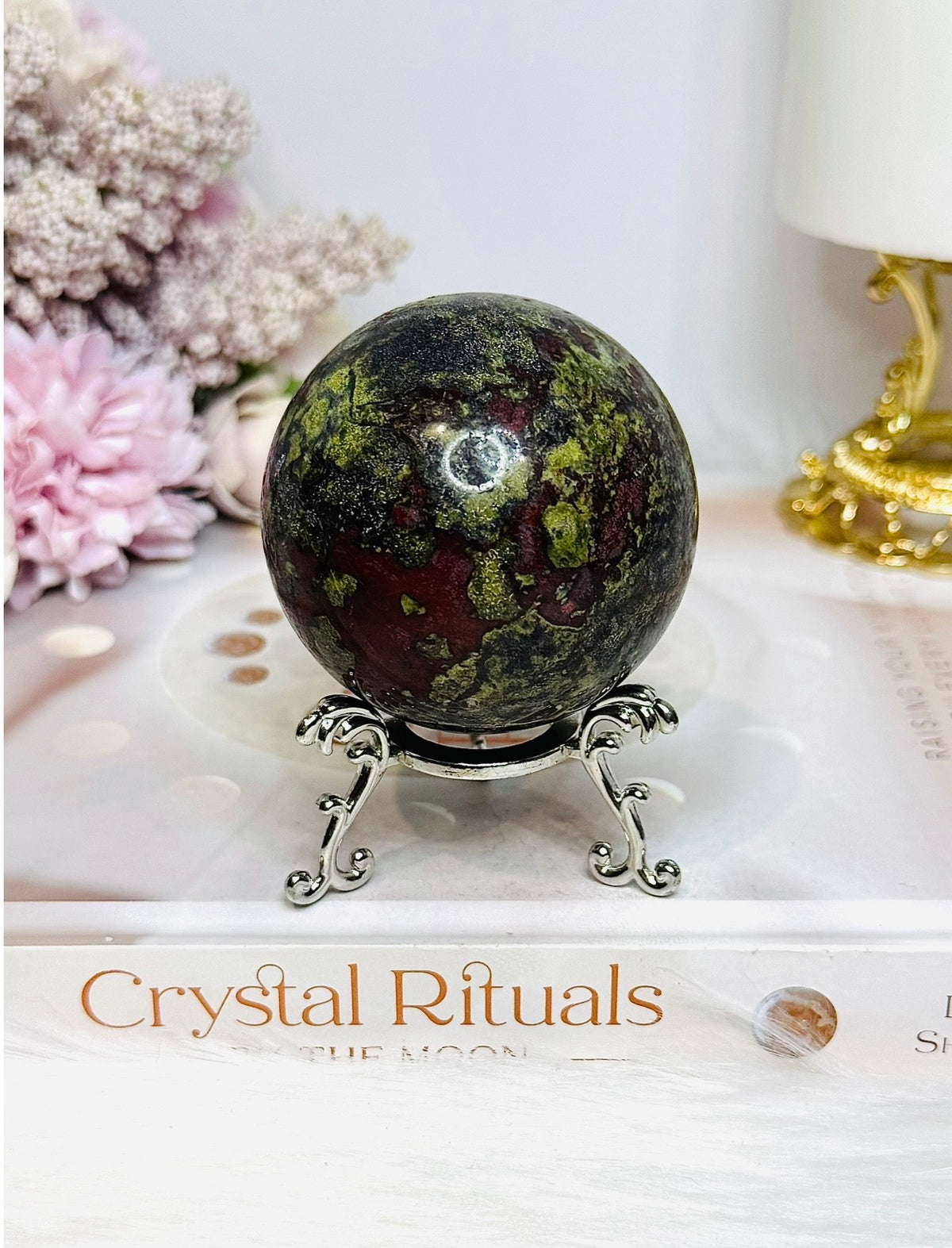 Dragons Blood Sphere On Stand 304g