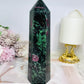 Large Ruby In Zoisite Chunky Tower 17.5cm 788g (UV Reactive)