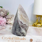Chevron Amethyst Freeform | Flame 11cm 360g