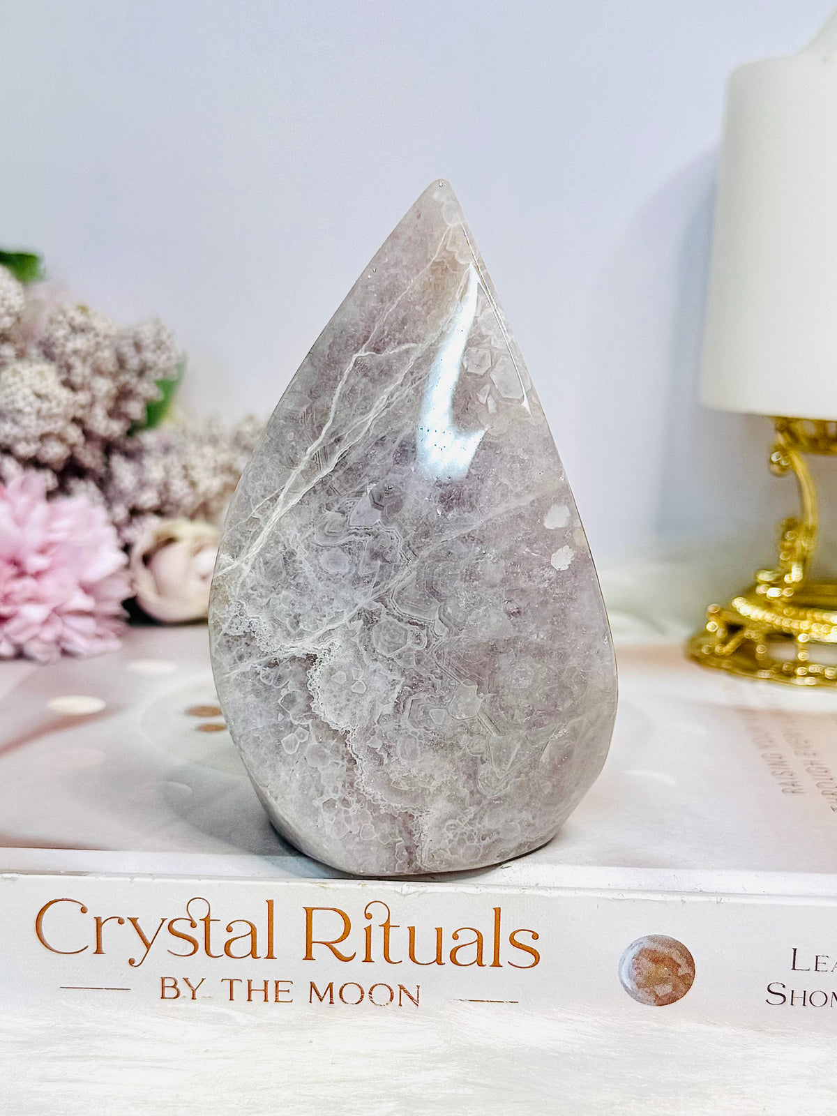 Chevron Amethyst Freeform | Flame 11cm 360g