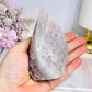 Chevron Amethyst Freeform | Flame 11cm 360g