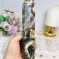 Large Money Agate Druzy Tower 19.5cm