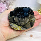 Volcano Agate (UV Reactive) Carved Flower 274g