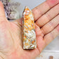 Money Agate Druzy Tower 7.5cm