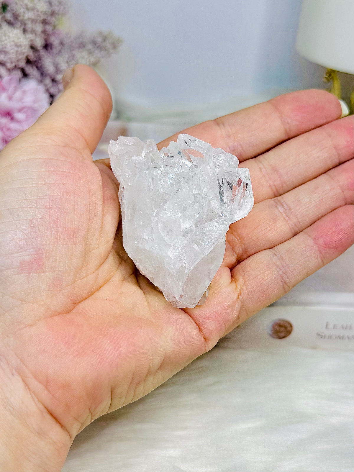 High Grade Clear Quartz Cluster 87g