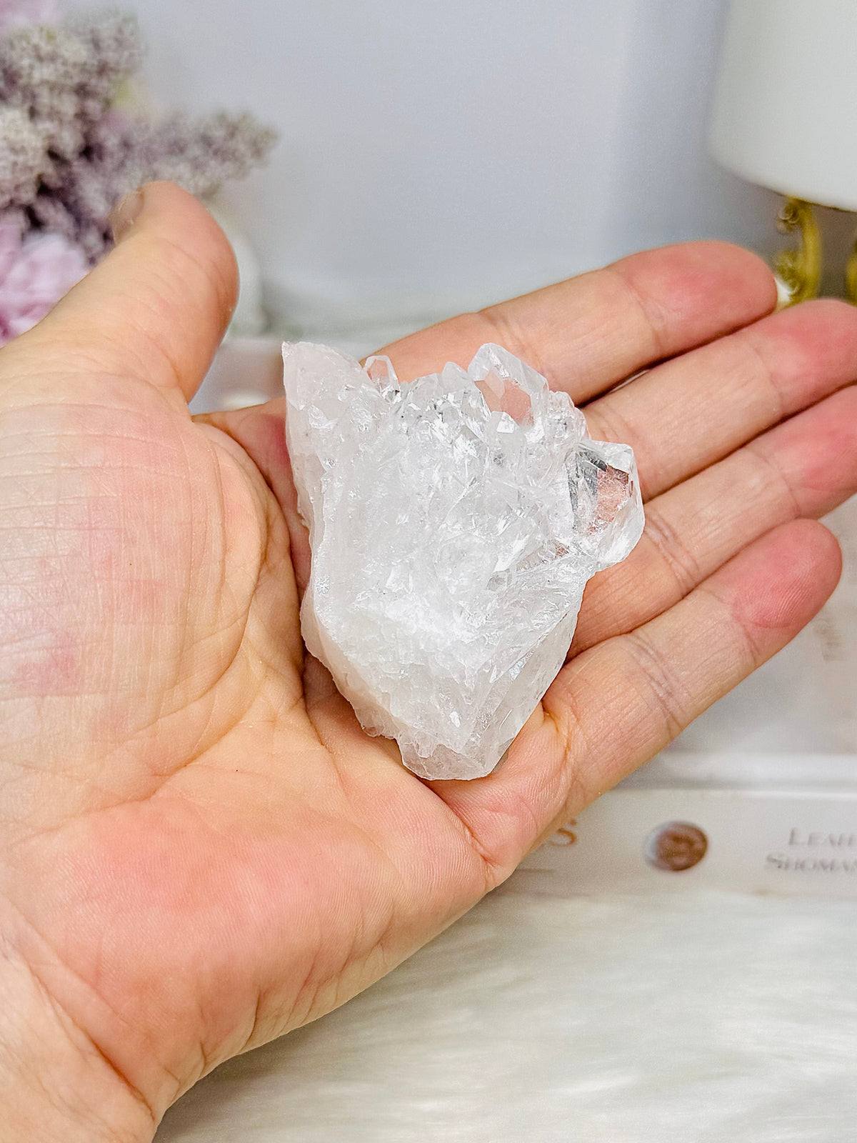 High Grade Clear Quartz Cluster 87g