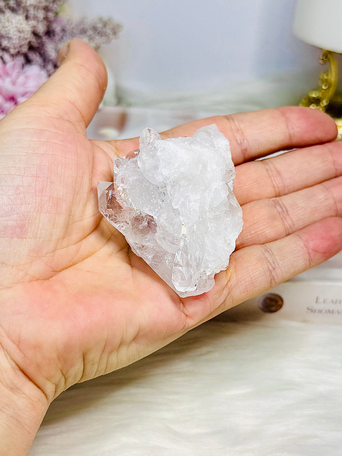 High Grade Clear Quartz Cluster 87g