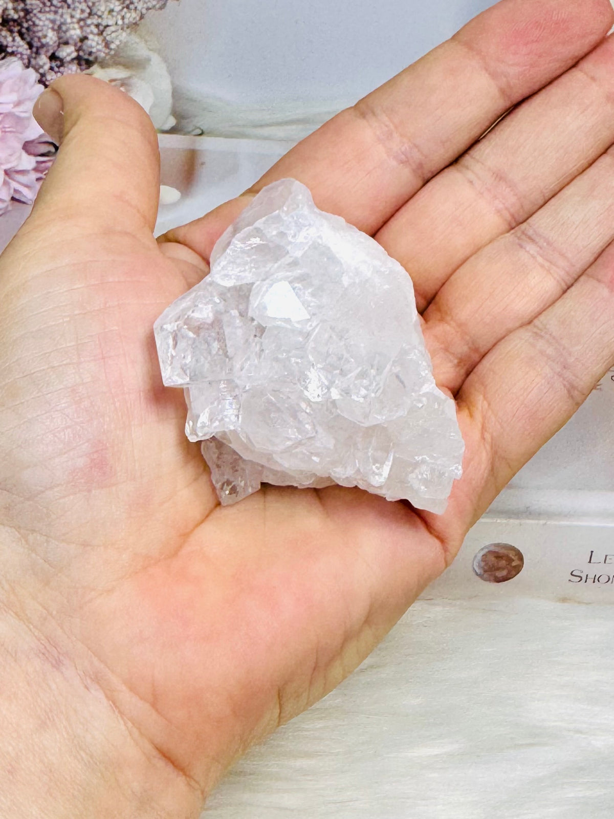 High Grade Clear Quartz Cluster 87g