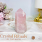 Chunky Rose Quartz Tower 7cm