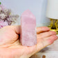 Chunky Rose Quartz Tower 7cm
