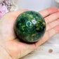 Large Prehnite Sphere On Stand 308g