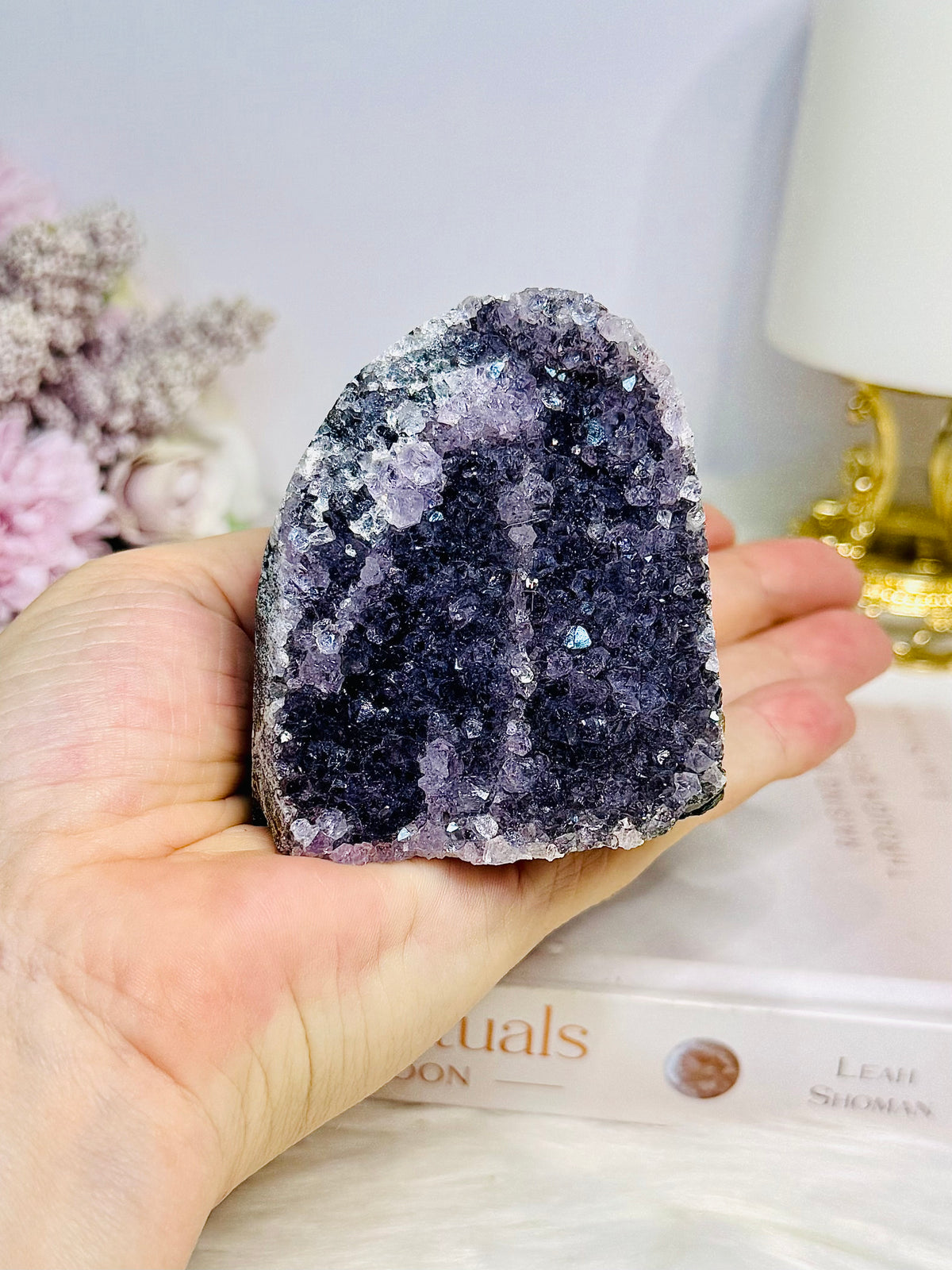 Base Cut Amethyst Cluster 260g