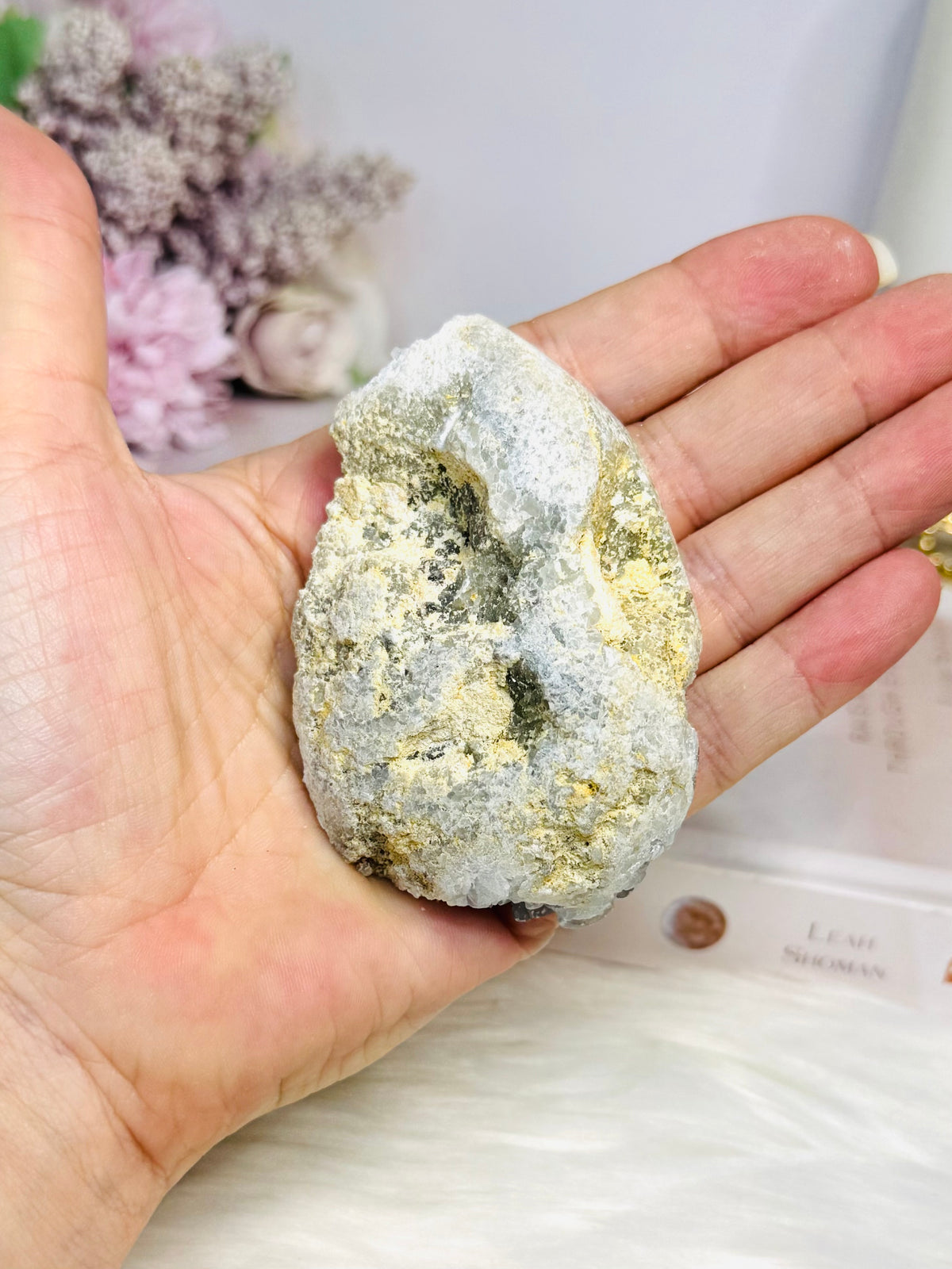 Blue Celestite Cluster 8cm