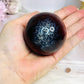 High Grade Druzy Carnelian Sphere On Stand 269g