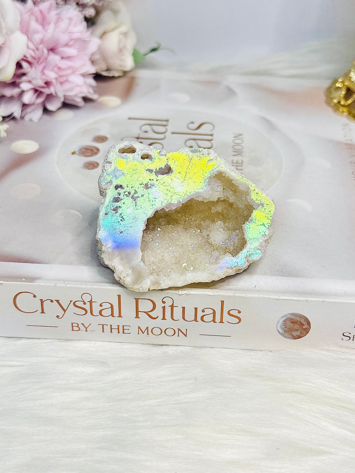 Angel Aura Moroccan Geode 67g