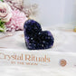 Amethyst Cluster Heart 5.5cm
