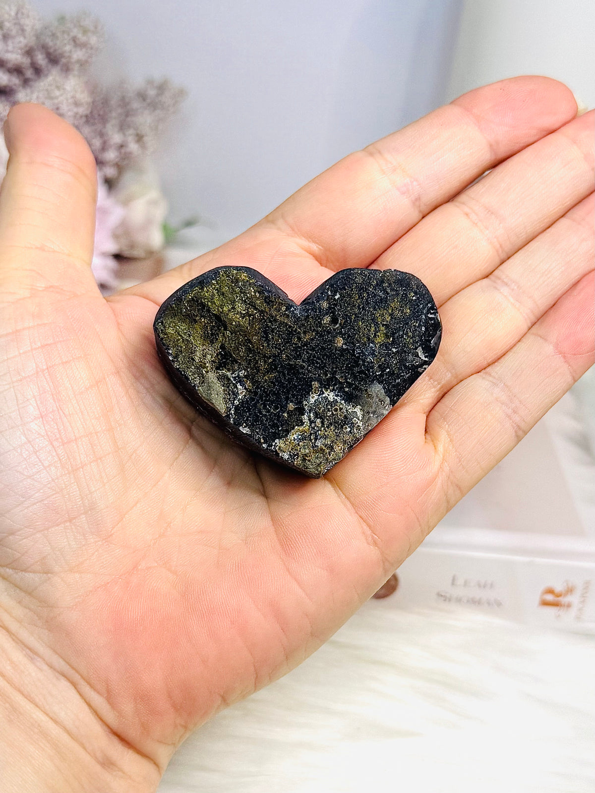 Amethyst Cluster Heart 5.5cm