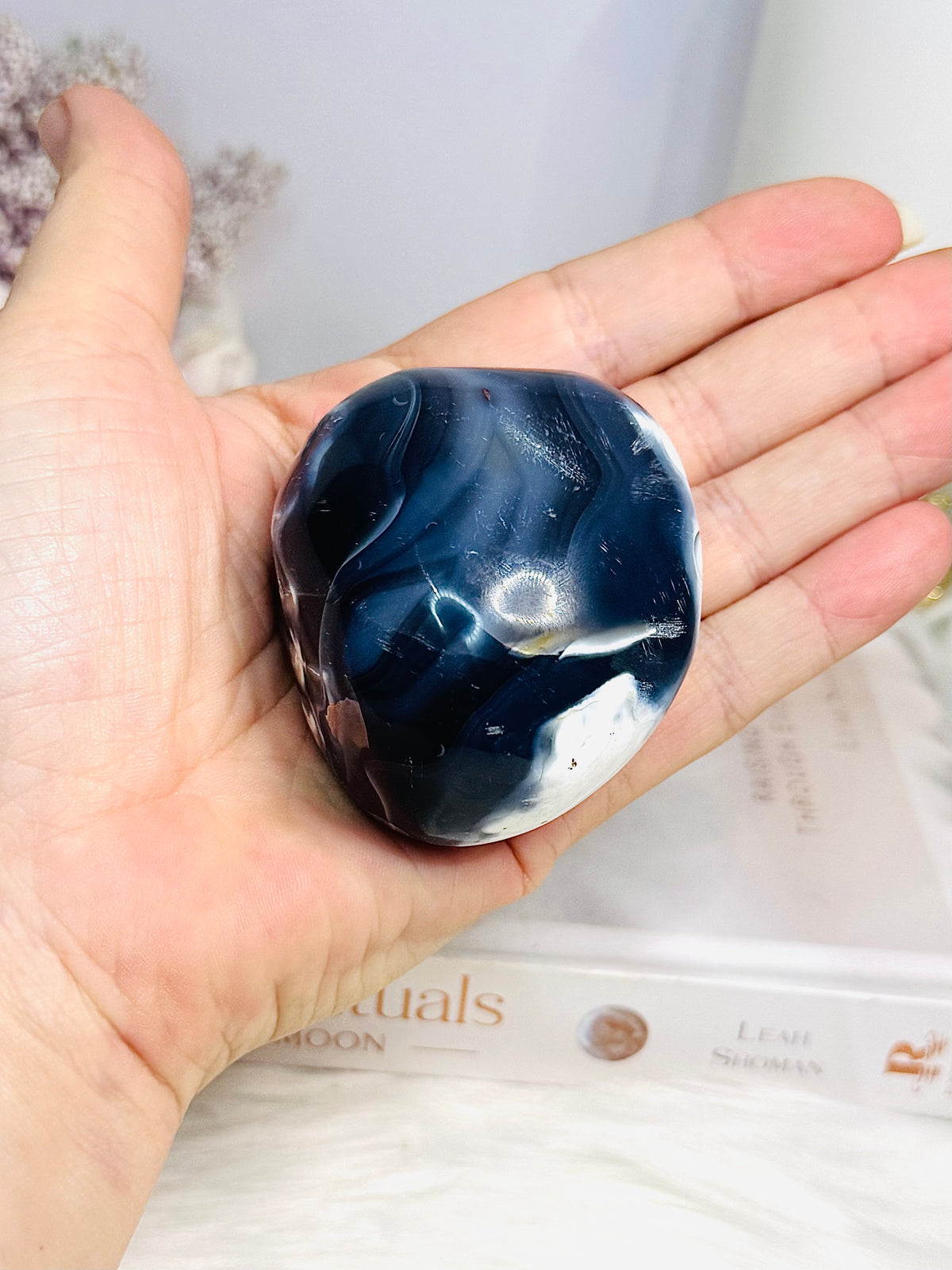 Orca Agate Natural Freeform 178g
