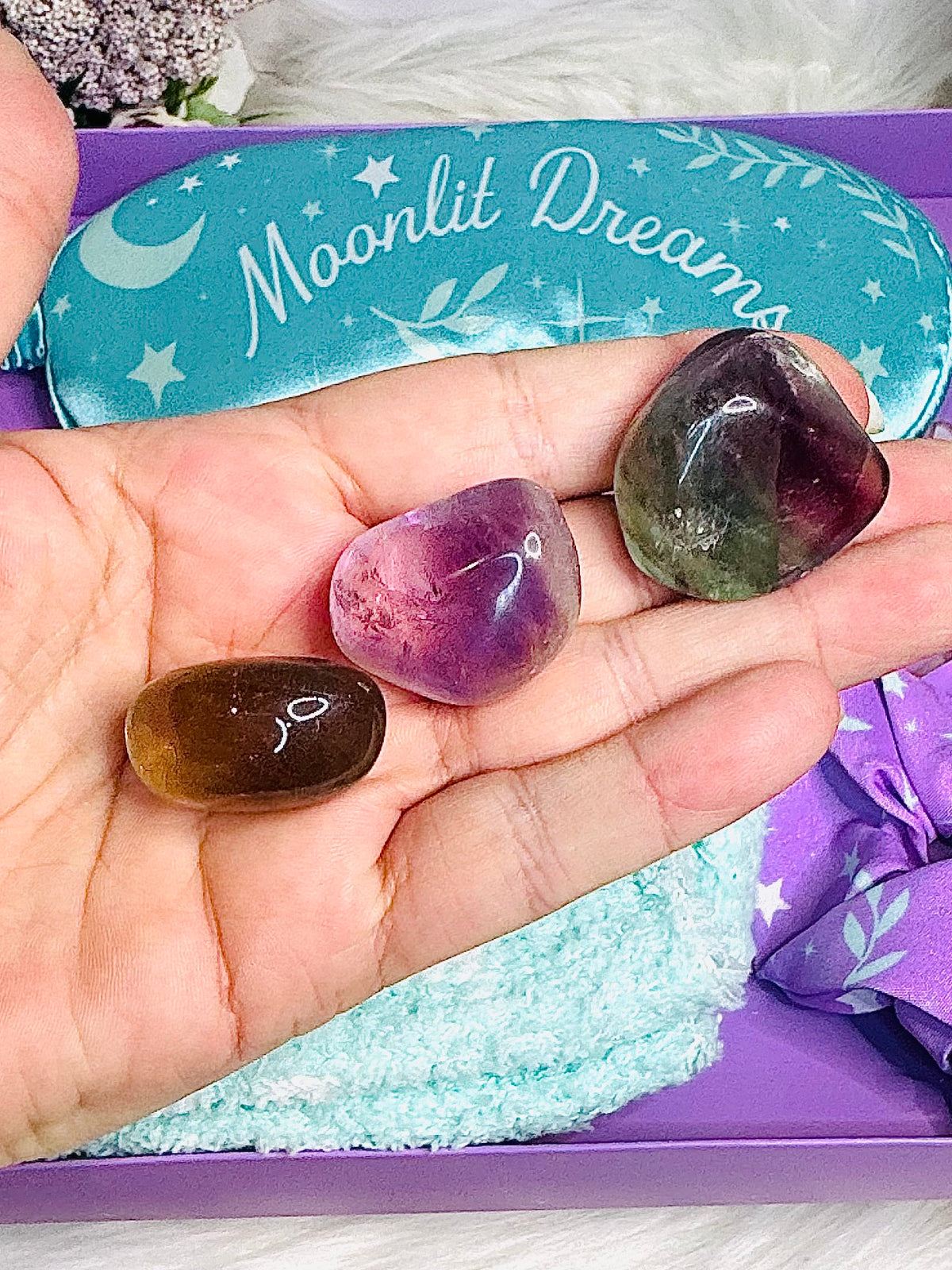 Pastel Skies Self Care Crystal Gift Set ~