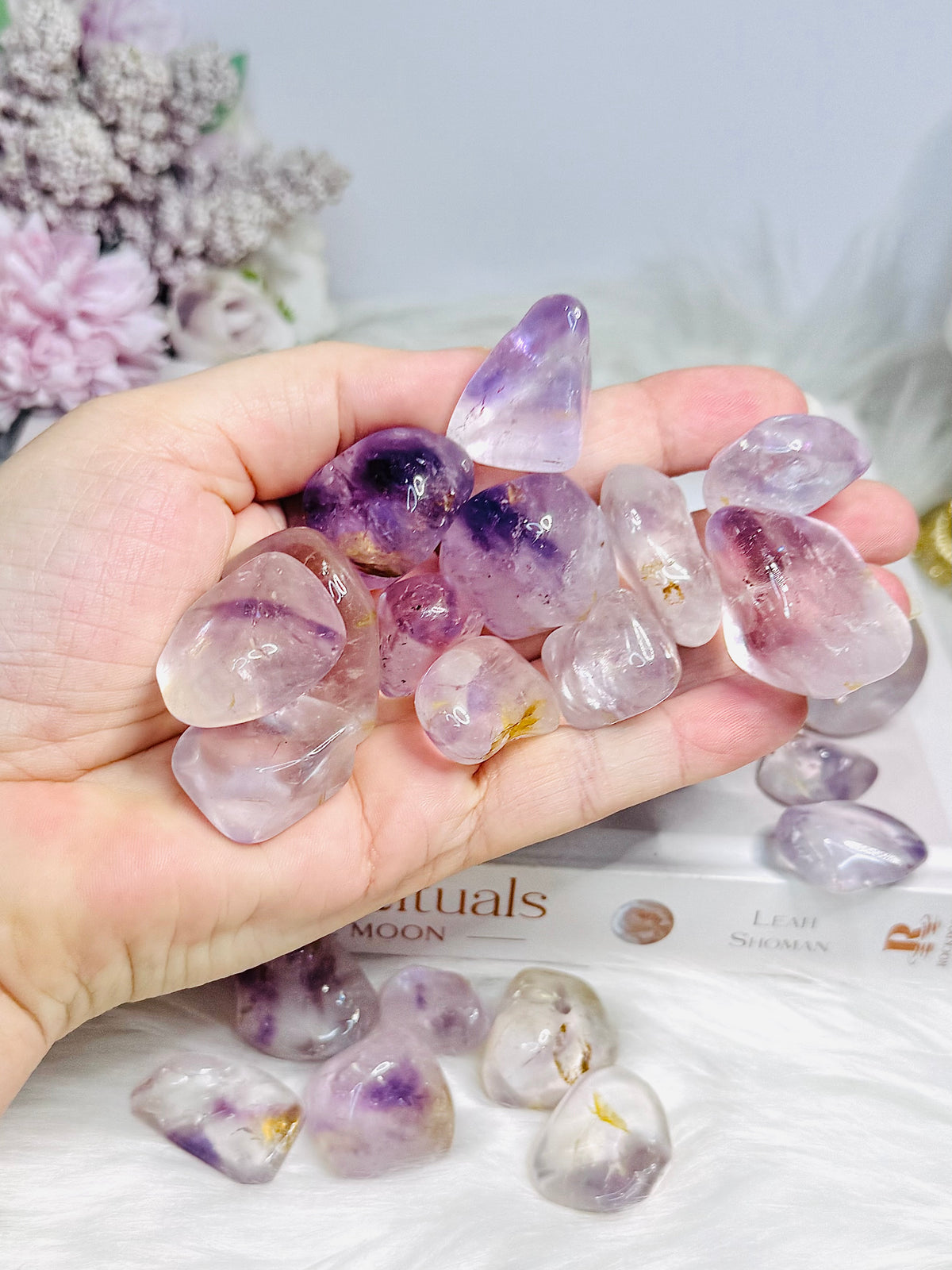 Natural Ametrine Tumble Stones $5 each