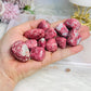 Natural Thulite Tumble Stones $12 each