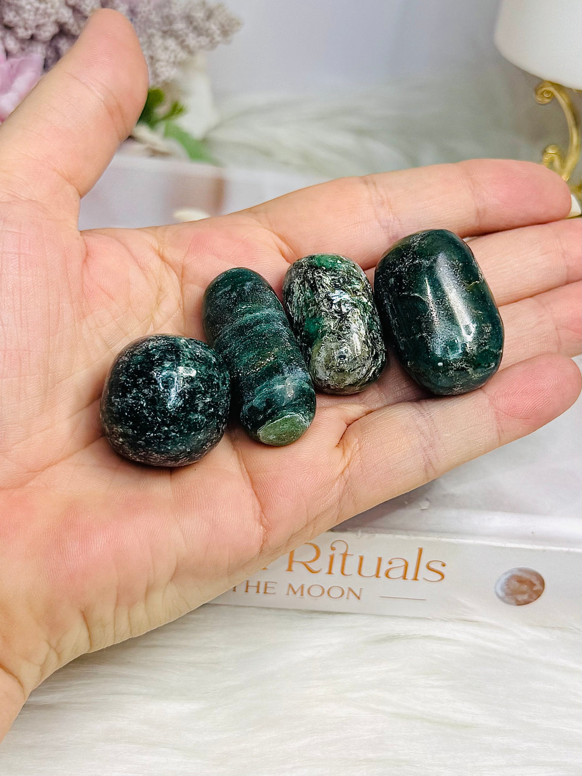 Rare Seraphinite Tumbles $20 each