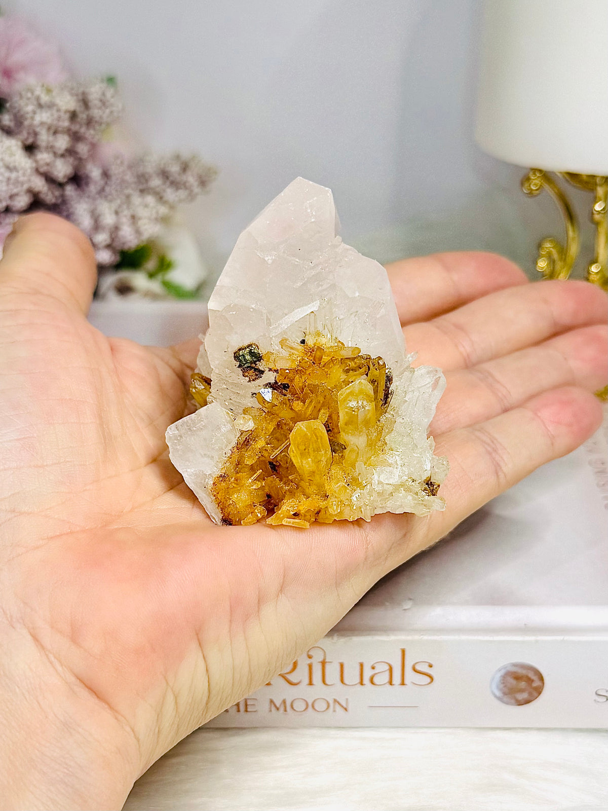 Natural Himalayan Quartz Cluster 120g