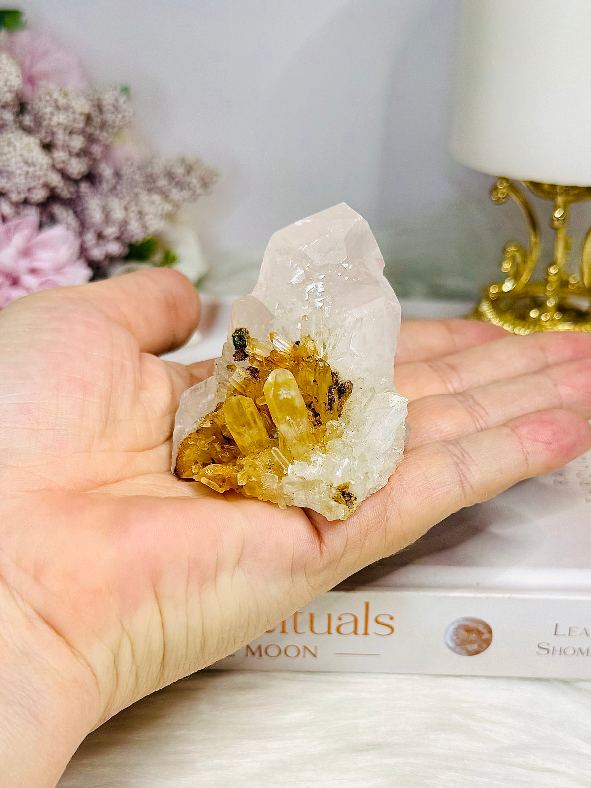 Natural Himalayan Quartz Cluster 120g