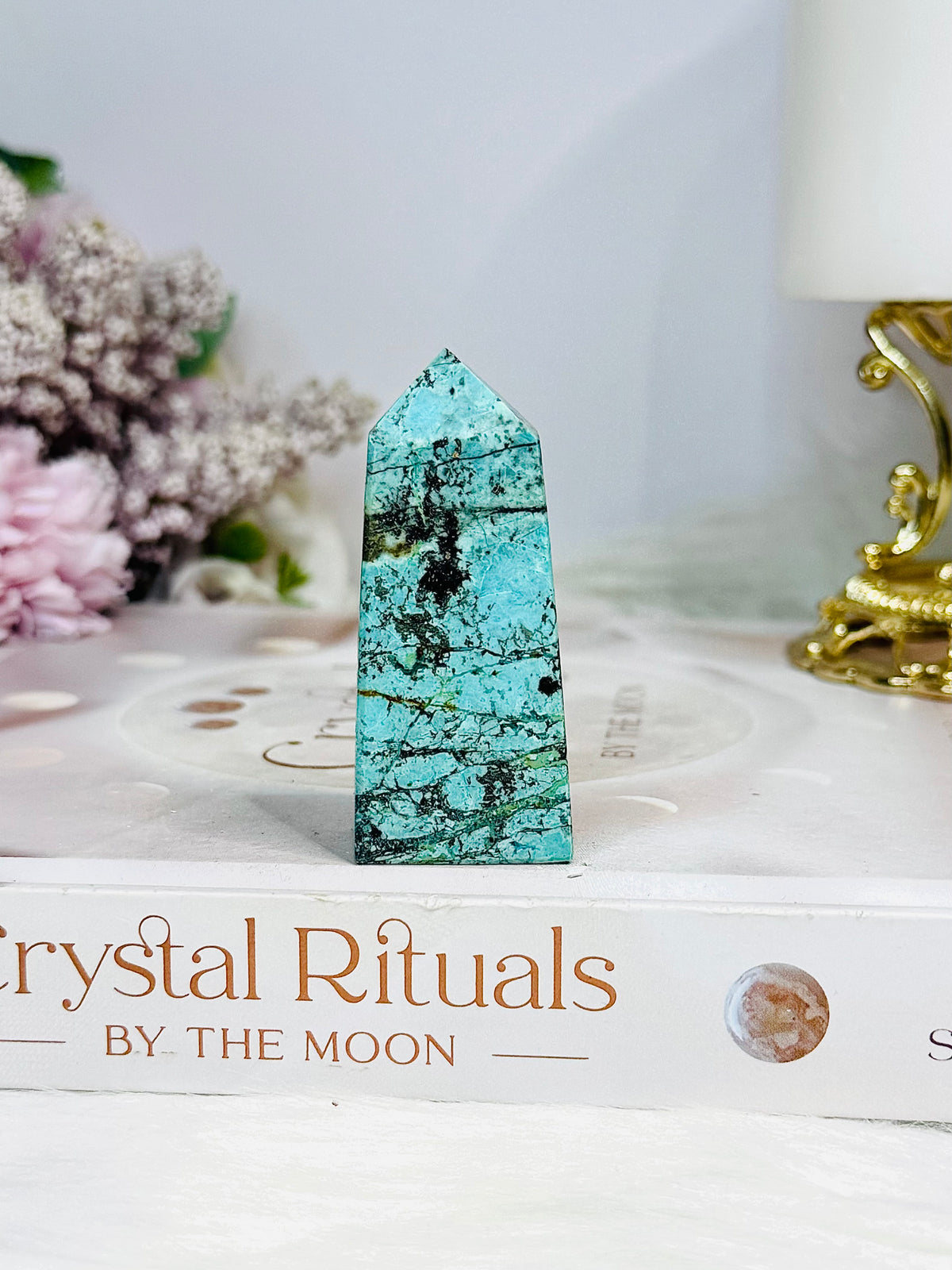 Natural Turquoise Tower 6cm