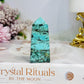 Natural Turquoise Tower 6cm