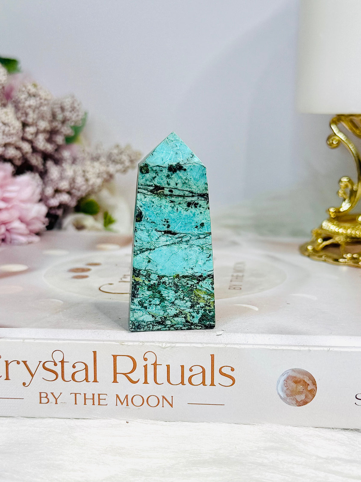 Natural Turquoise Tower 6cm