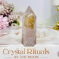 Rare Dentrictic Leaf Rose Quartz Tower 7cm