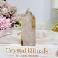 Rare Dentrictic Leaf Rose Quartz Tower 7cm