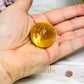 High Grade Honey Calcite Sphere on Stand 7cm