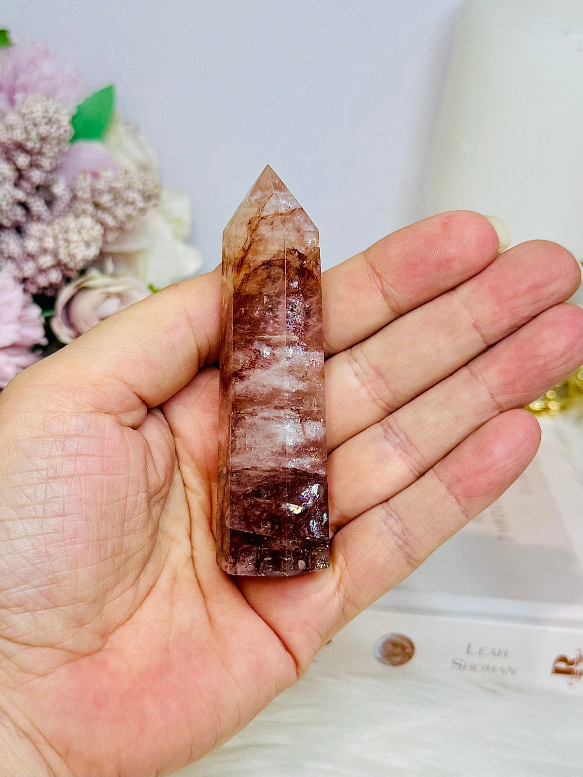Fire Quartz Tower 8.5cm
