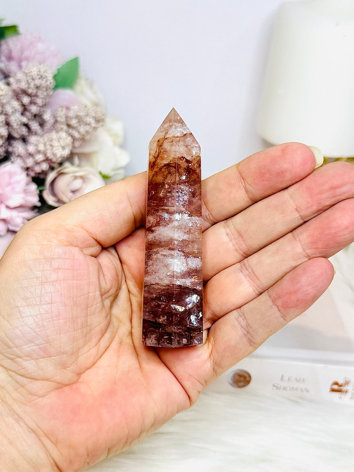 Fire Quartz Tower 8.5cm