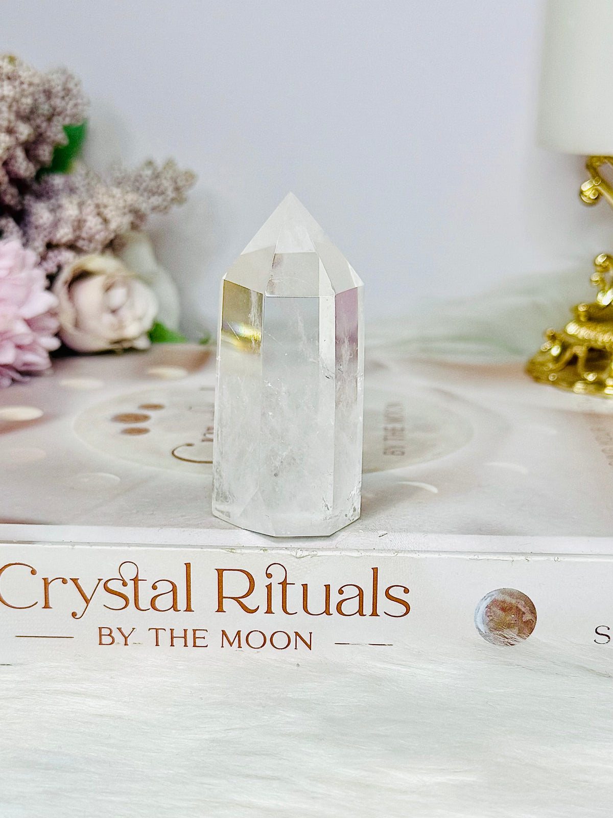 Clear Quartz Tower 6cm