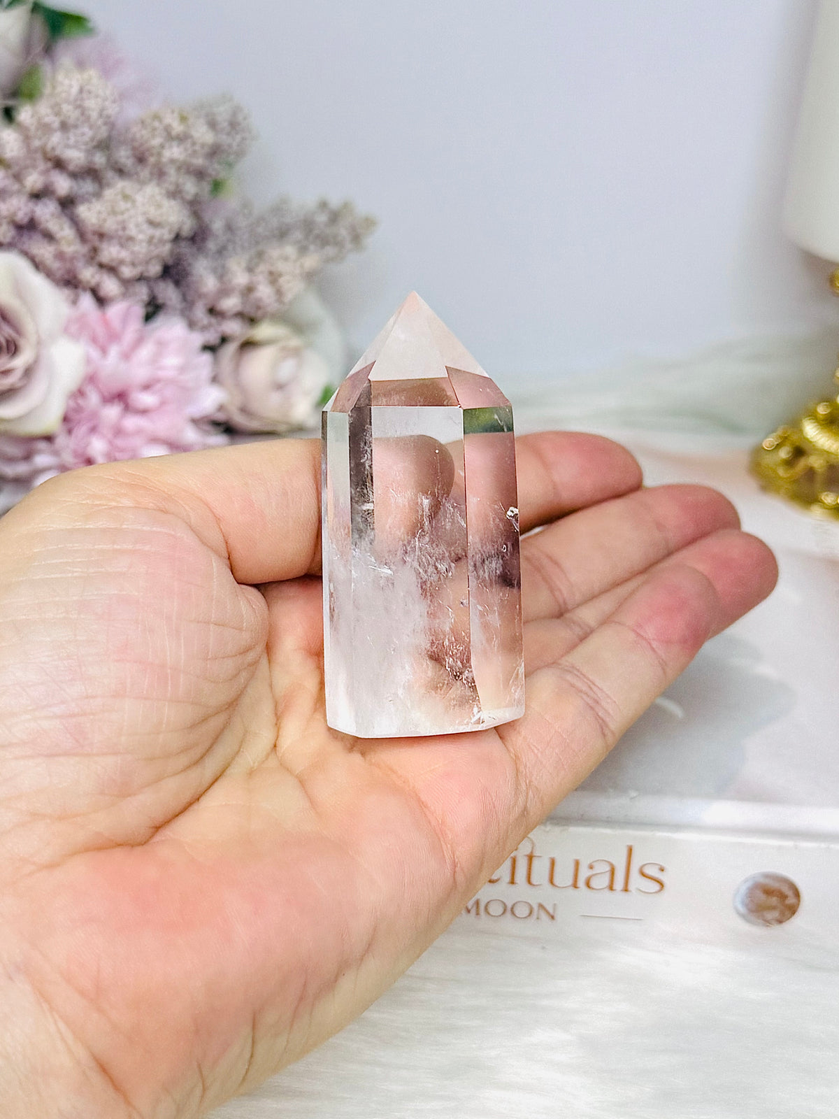 Clear Quartz Tower 6cm