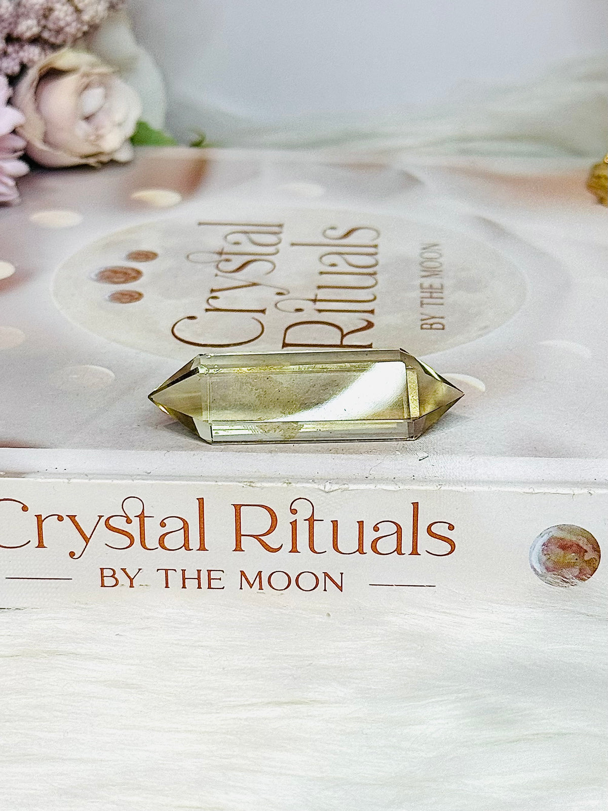 Citrine Double Terminated Point 5.5cm